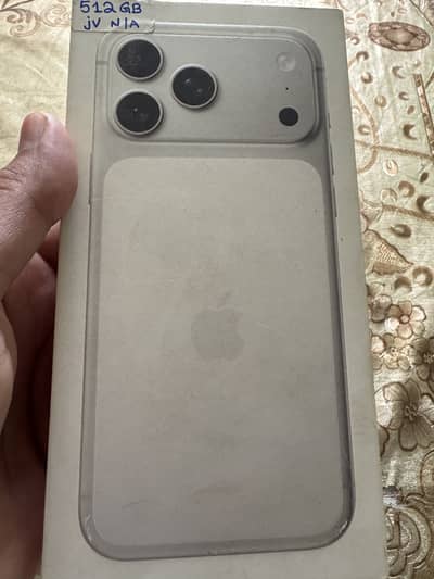 Apple iPhone 17 Pro Max JV complete Box 512 GB