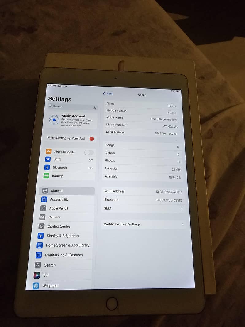 ipad 8th generation 1