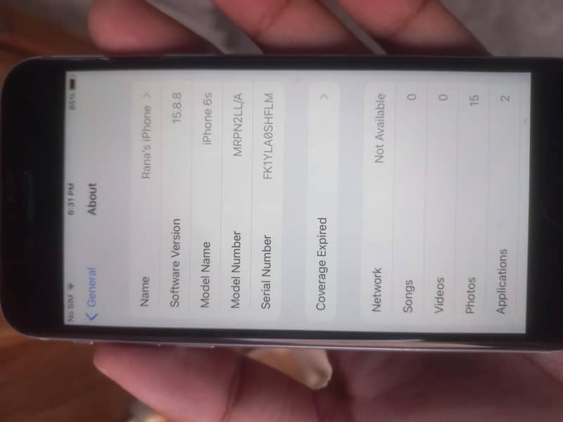 Apple iPhone 6S 7