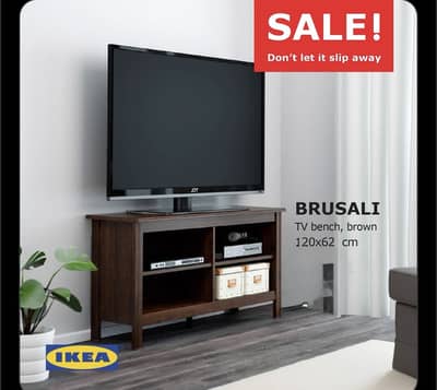 Ikea Brusali tv unit table