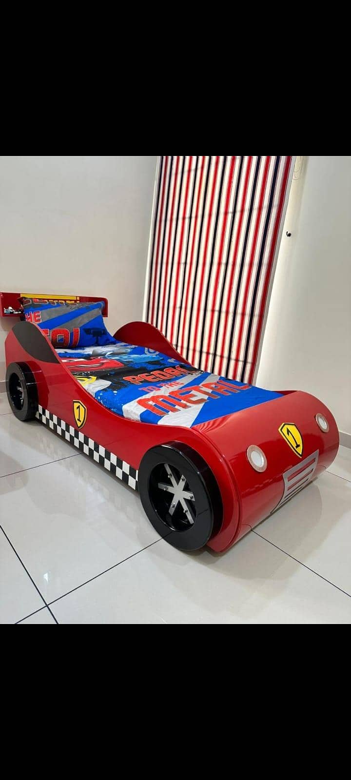 single bed for kids with study table 0