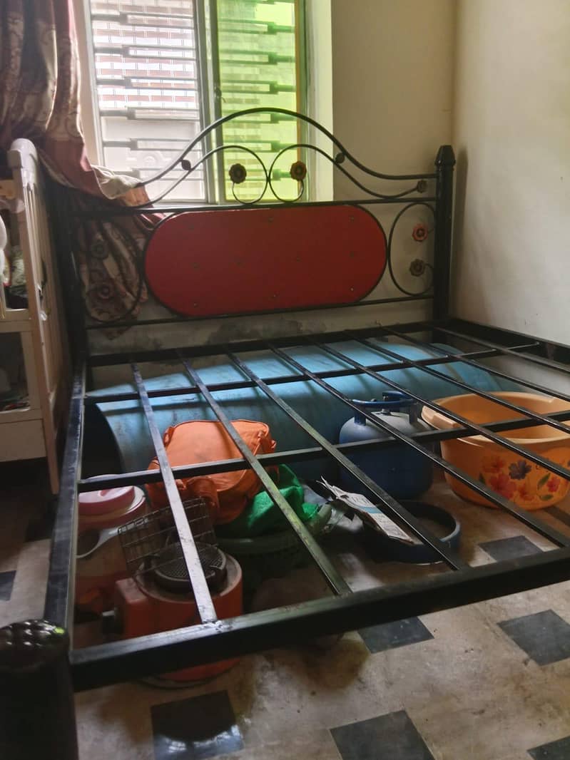 Iron double bed 2