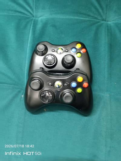 Xbox 360 wireless An Xbox 360 wireless controllers