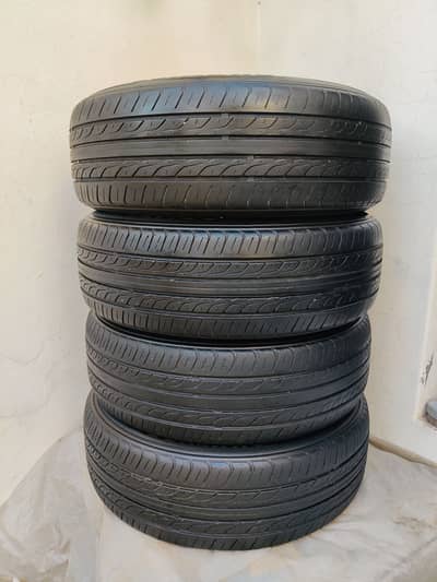 Corolla steel rims and tyres