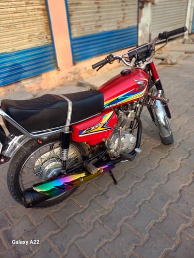honda cg 125 19 model full modified