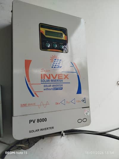 Invex 10KW solar inverter.