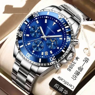 Green Multi-Function Watch for Men Waterproof Luminous