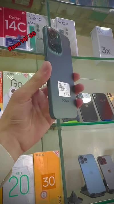 OPPO Reno 14f 5g 8+256 10 by 10