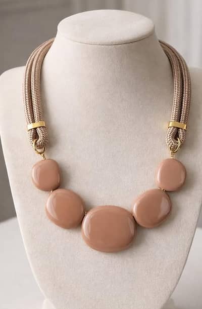 hand made crystal pearls jewelry