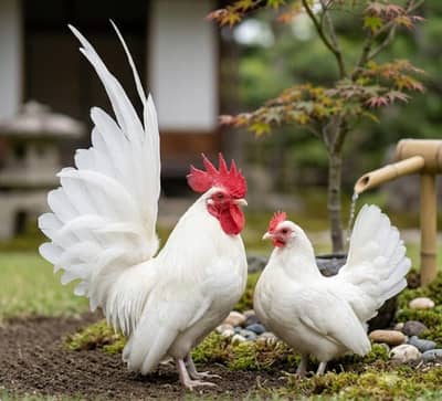 Japanese Bantam Pair Hens For Sale (