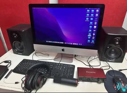 Apple iMac 21.5"Core  i7 16GB Ram +Complete  professional Studio setup