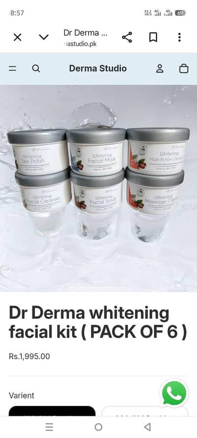 Dr darma ficial kit.