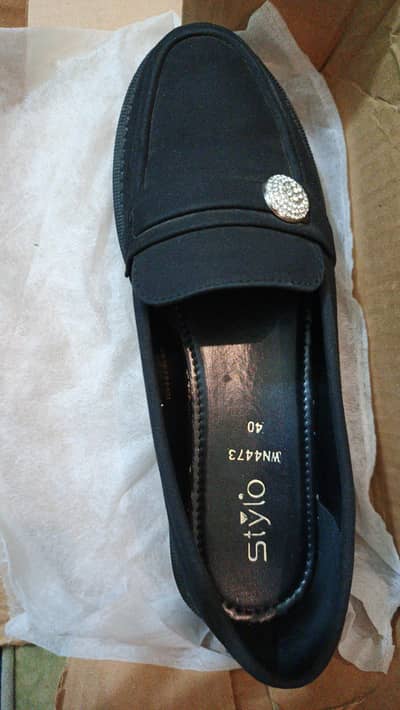 Stylo comfortable Mocassians Black 40