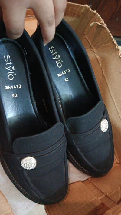 Stylo comfortable Mocassians Black 40