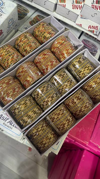 4 pakit bangles