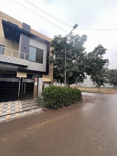 BRAND NEW CORNER 5 MARLA HOUSE FOR SALE