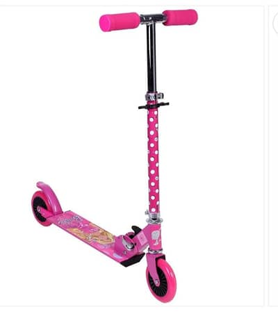 Kids Barbie pink scooty
