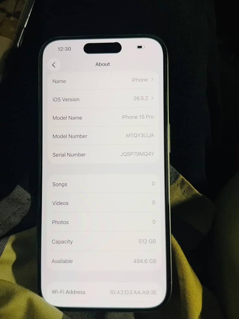 IPHONE 15 PRO 1