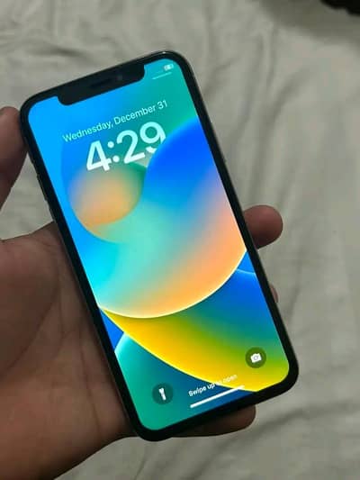 Iphone X PTA approved 256GB My Whatsapp number 0309_37_13_771