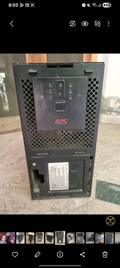 APC Smart-UPS 3000XL (3000VA / 2700W) - Pure Sine Wave
