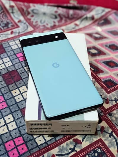 Google Pixel 6a (6GB/128GB)oficial PTA Approved with box charger