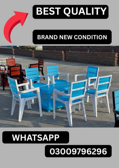 6 CHAIRS ONE TABLE