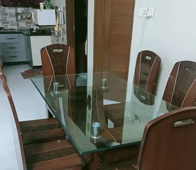 6 seater dining table