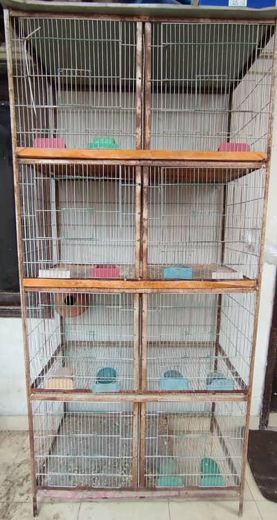 8 portions cage