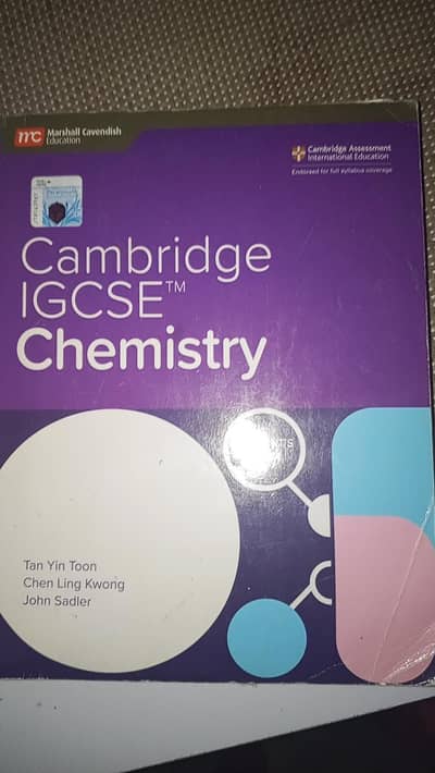 igcse new edition chemistry book