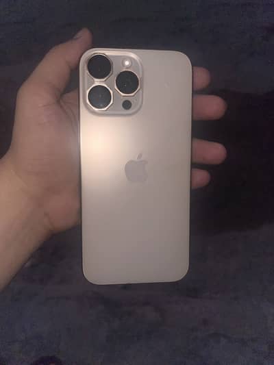 Iphone 16 pro max 256gb jv excellent condition