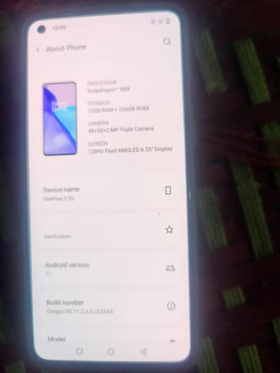 One Plus 9 12/256 daul sim pta exchange bhe ho jaye ga