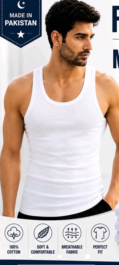 man. s new vest