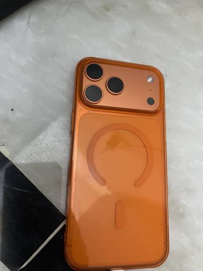 Iphone 17 pro max JV orange colour for sale