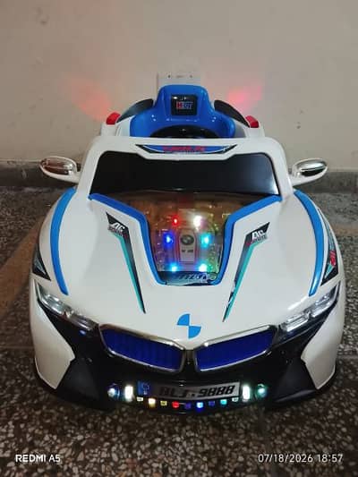 Kids Electric Police Car New condition O3454O26055 Call Whatsapp