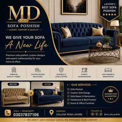 Sofa poshish/sofa repairing/sofa/ sofa covering / sofa making