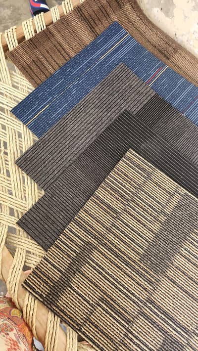 used carpet tiles