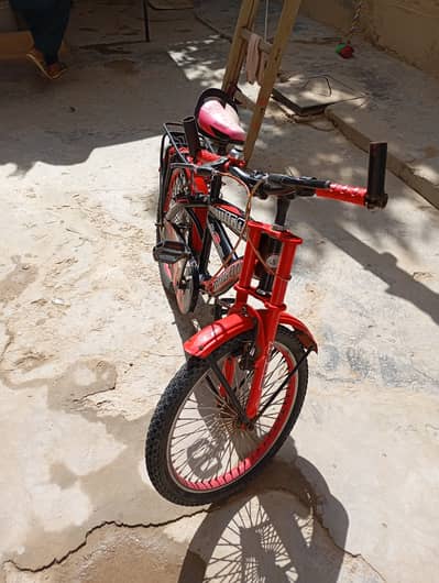 Kids cycles and car