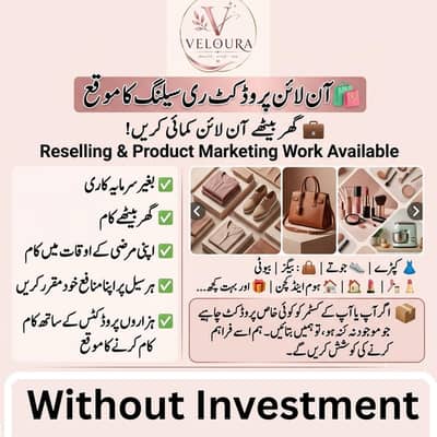 Online Product Reselling & Marketing Opportunity | Work From Home