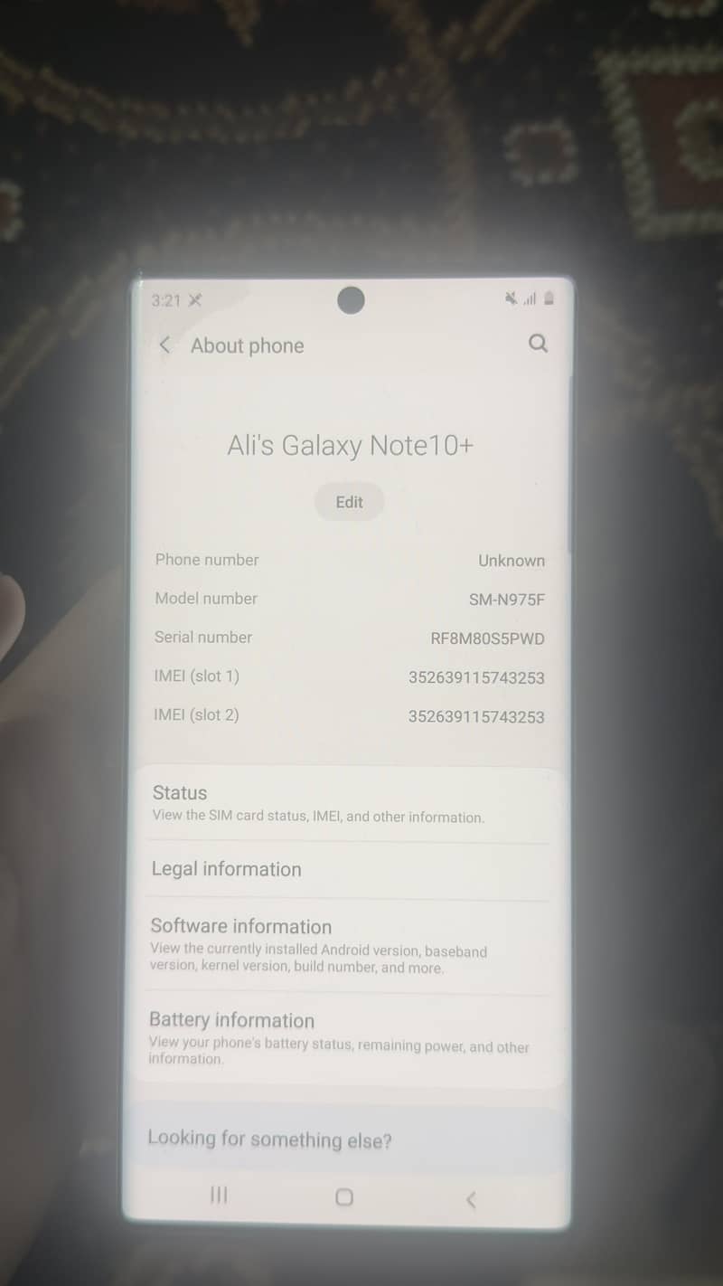 Note 10 plus 0