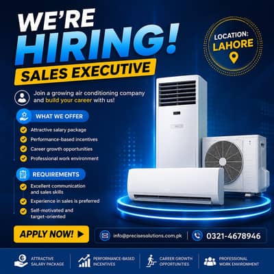 Sales Executive Required