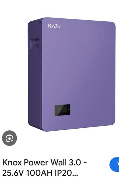 Knox Krypton 5600 4KW + Knox 2.5KW Lithium battery. Combo offer