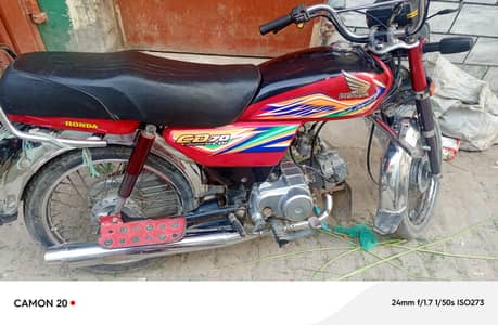 Honda cd 70cc  model 2020