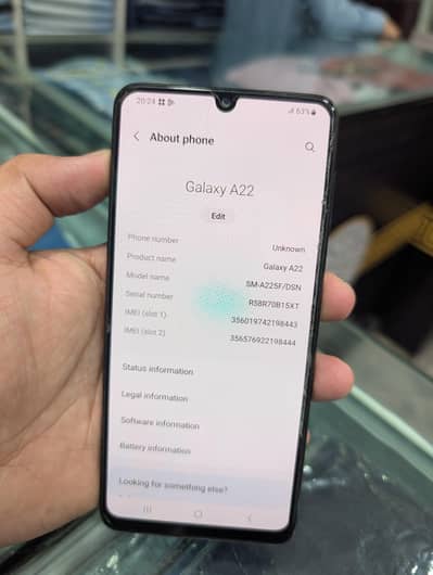 Samsung Mobile A22