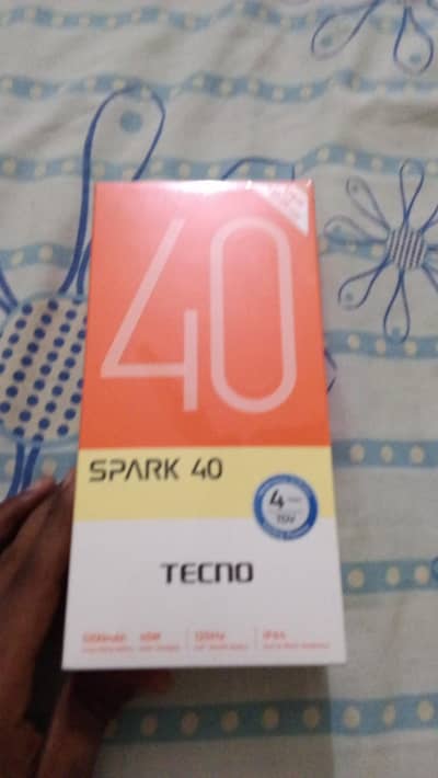 Tecno spark 40 6/128 non active
