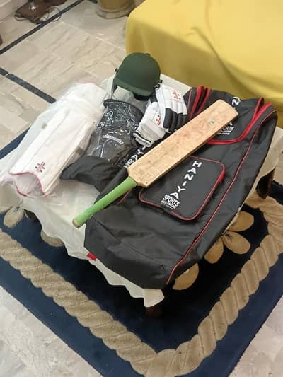 club level and fir beginners cricket kit for sale complete cricket kit