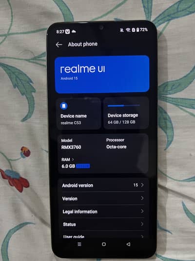 Realme c53 6/128gb with box