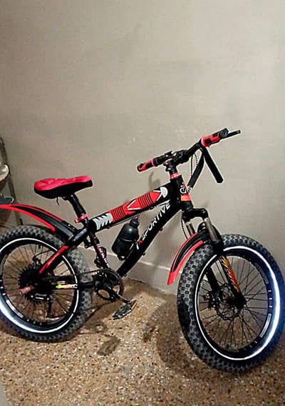 Sportive off roading fat bicycle size 24"