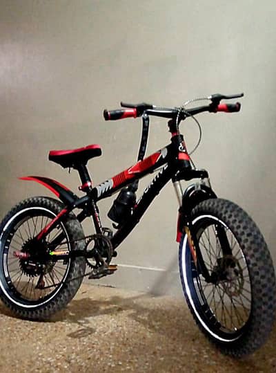 Sportive off roading fat bicycle size 24"