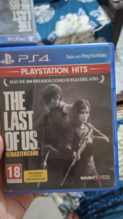 Both parts of THE last of us game CD PS4