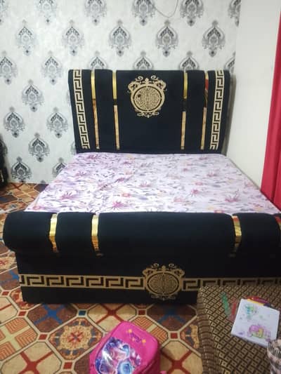 king size bed and dressing